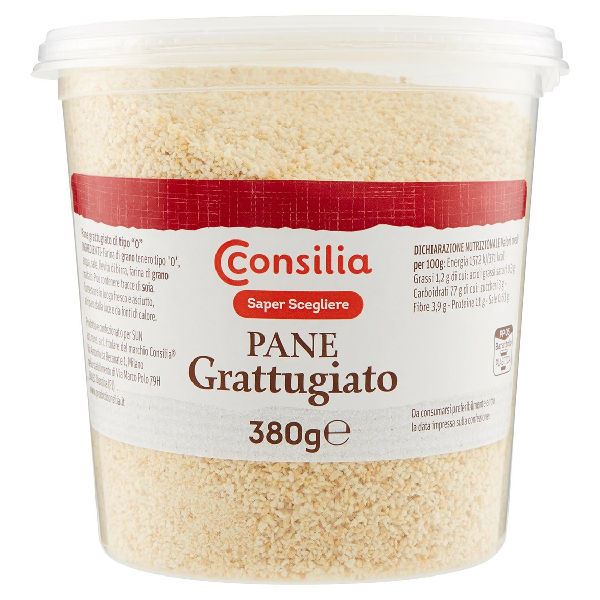 GASTREGHINI – Pane grattugiato KG. 1 – Tuyù